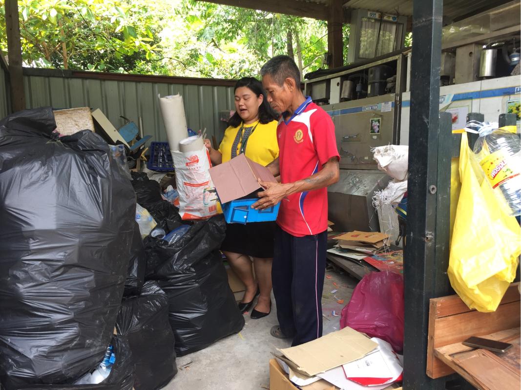 กิจกรรมขายขยะ