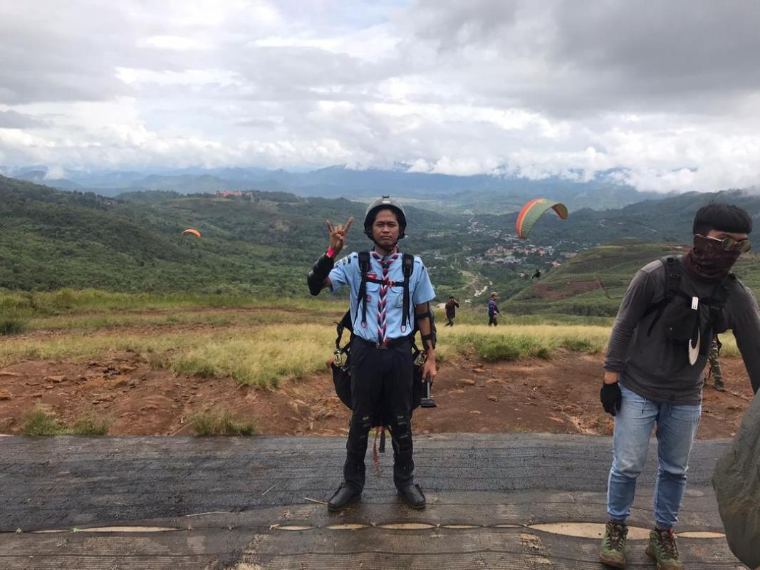 ujian lencana sayap kepandaian dan pengembaraan 1030 km