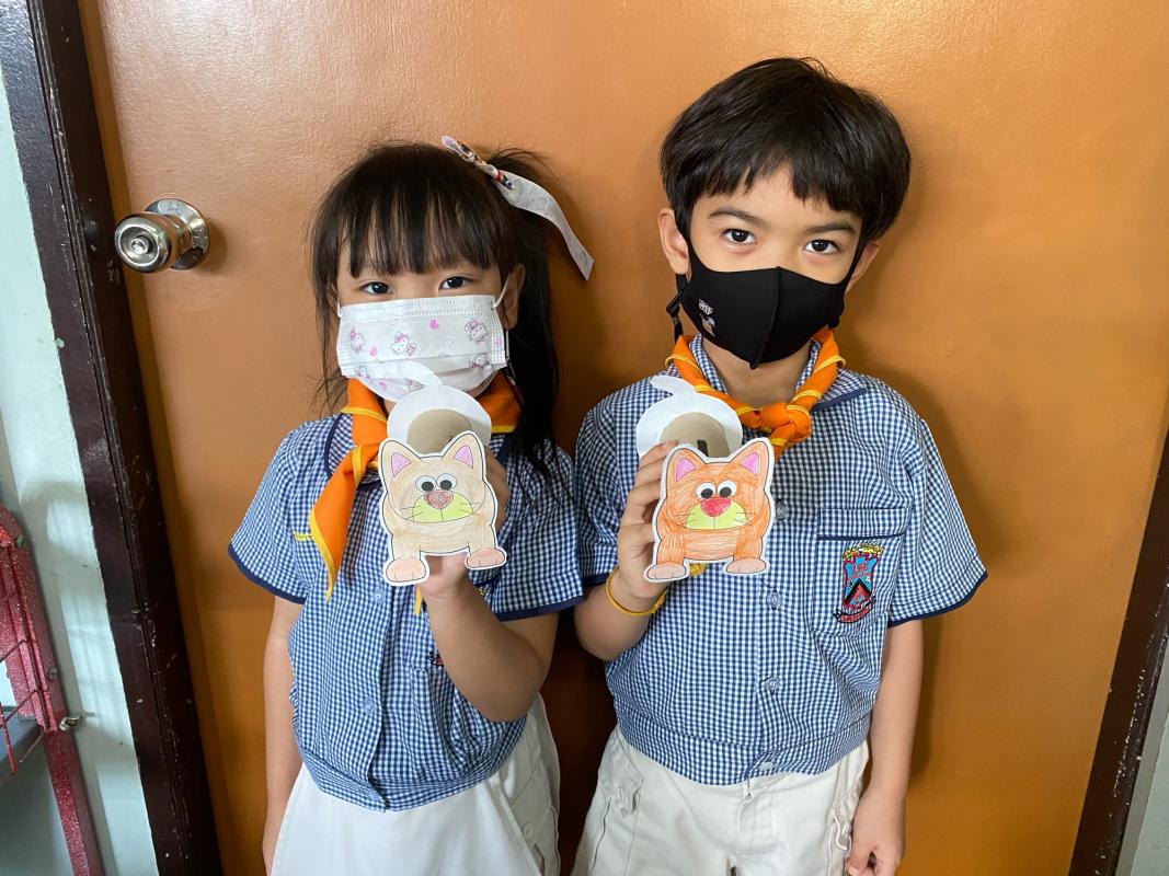 กิจกรรมประดิษฐ์กระปุกออมสิน