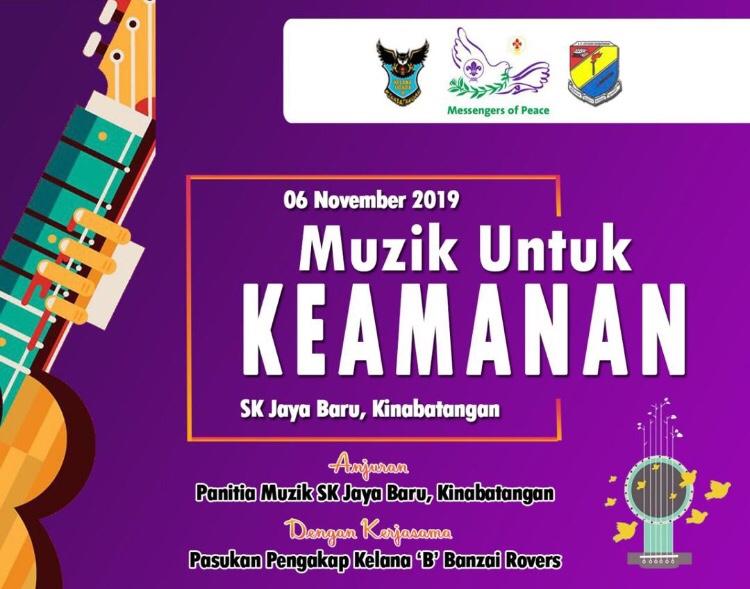 Keindahan Muzik diaplikasikan dalam diri Pengakap !