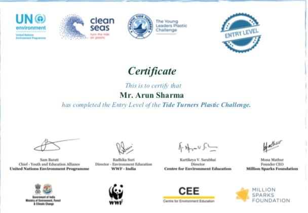 PLASTIC TIDE TURNER CHALLENGE (SANKALP PROJECT)