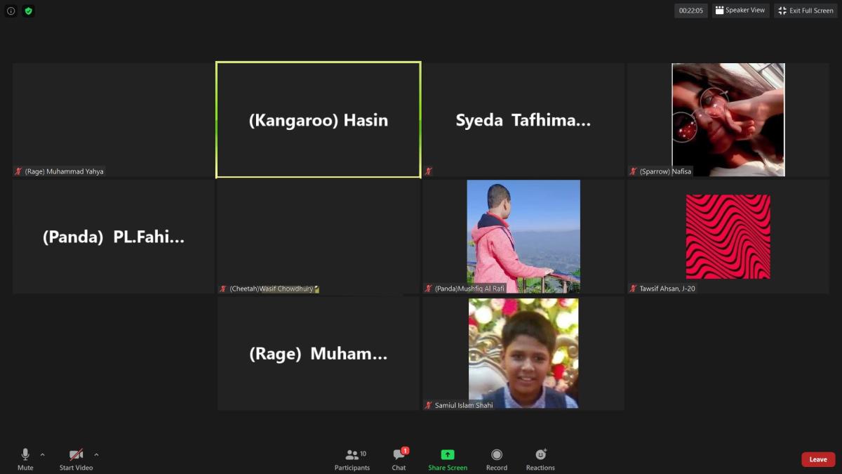 18th Troop Meeting of BIAM Model School and College Scout Group-686