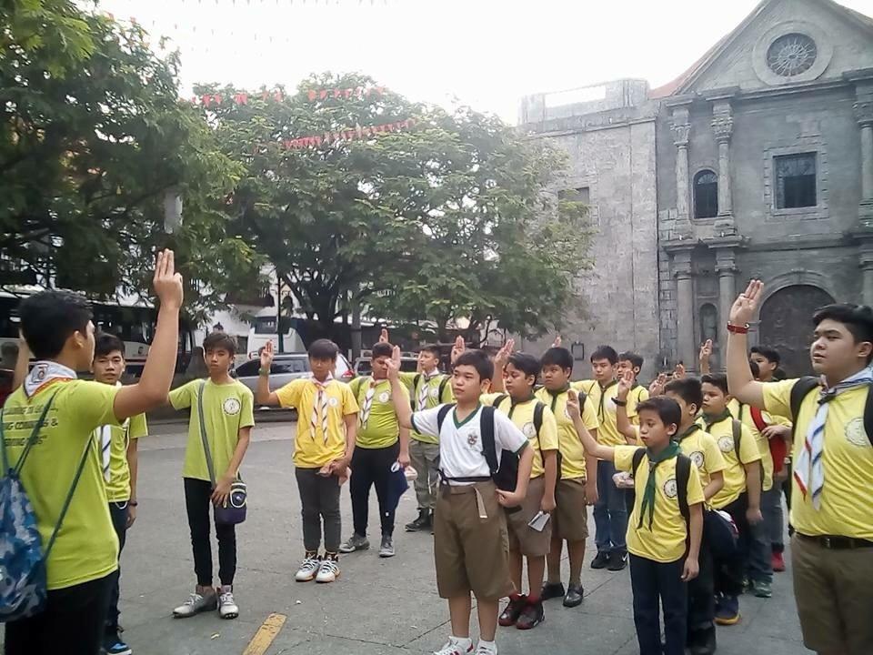 SJS Scouts conducted its Historical Hike