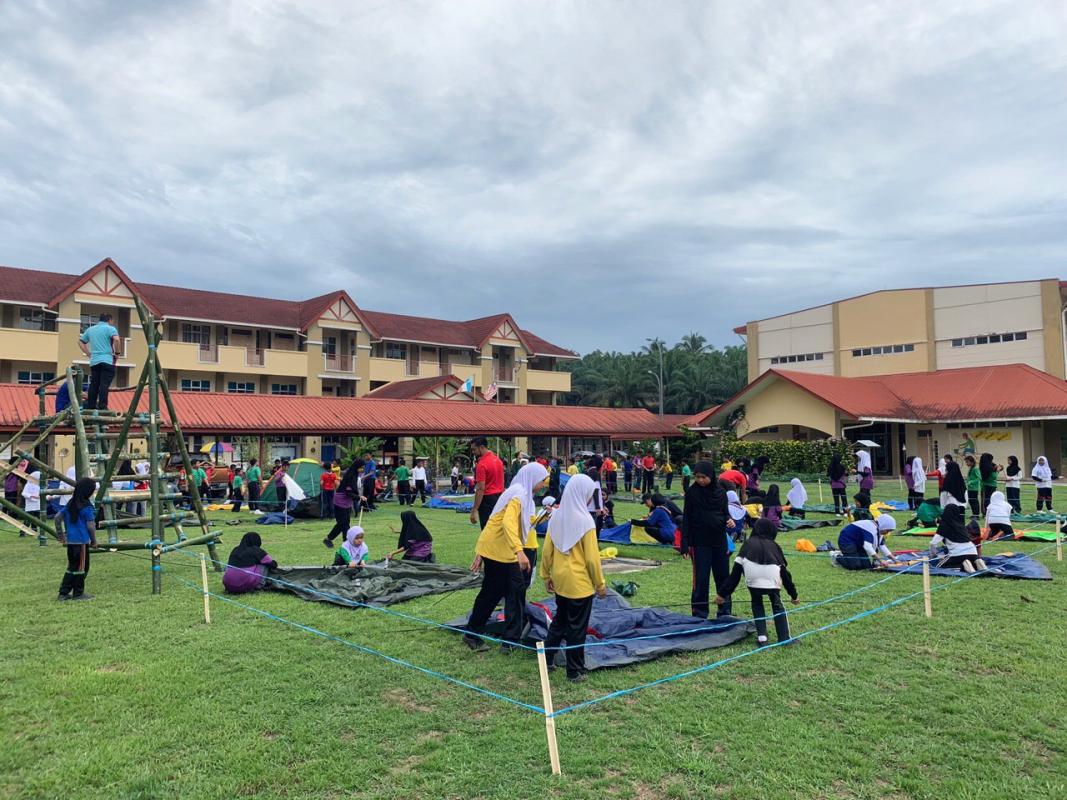 Perkhemahan Unit Beruniform SK Sandau