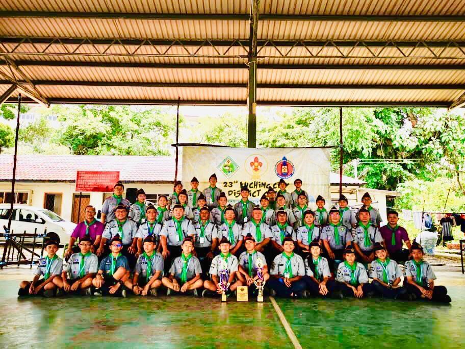 参与第23届古晋区大露营