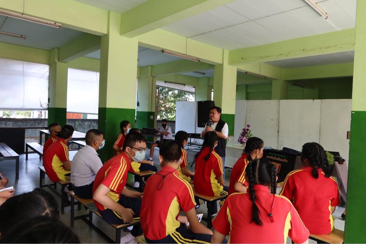 กิจกรรมงานแนะแนวประชาสัมพันธ์การศึกษาต่อในระดับอาชีวศึกษา