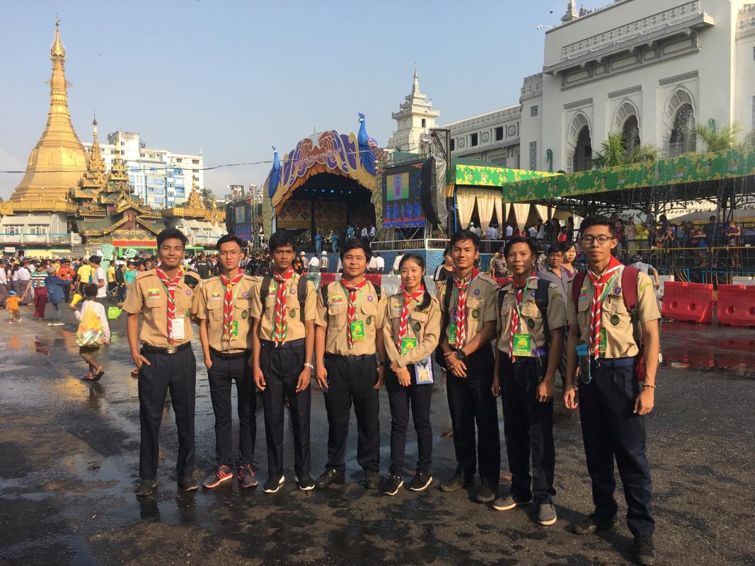 Myanmar Thingyan Festival 2019