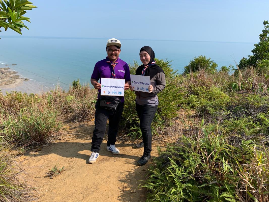 Hike for peace
