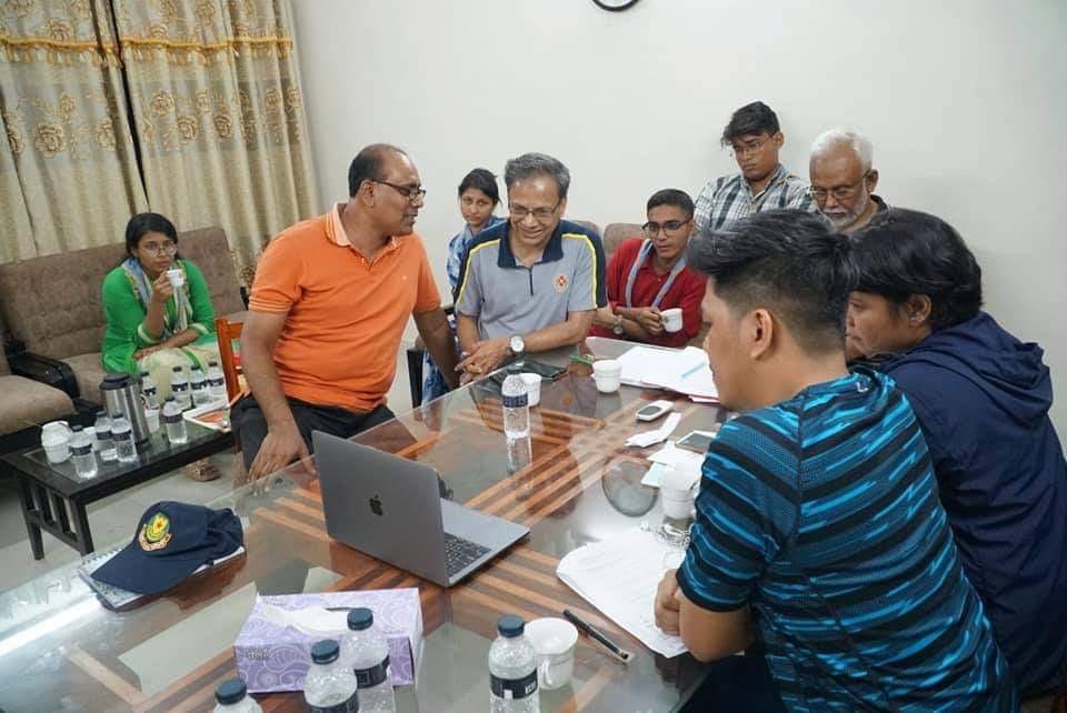 Detail planning meeting  on video shooting SDGs project by Crystal Open Scouts 