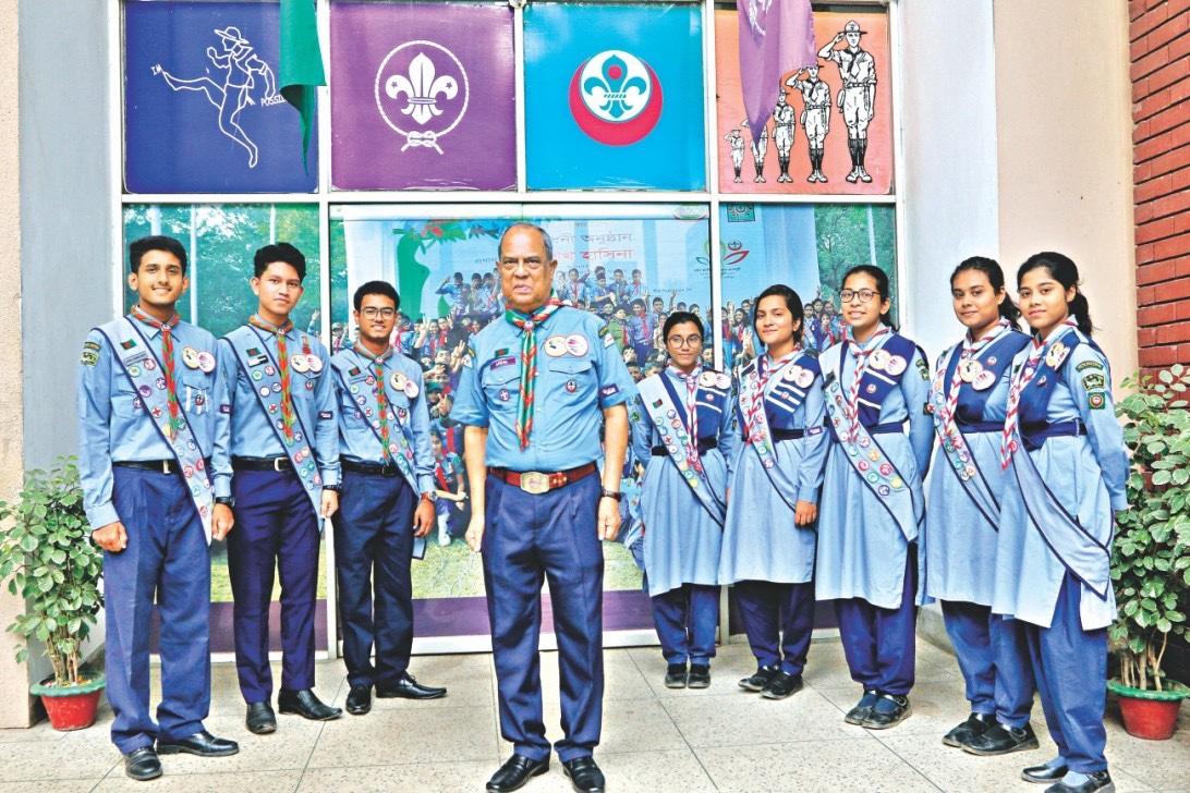 Interview about the 24th World Scout Jamboree for ‘The Daily Star’ Newspaper 