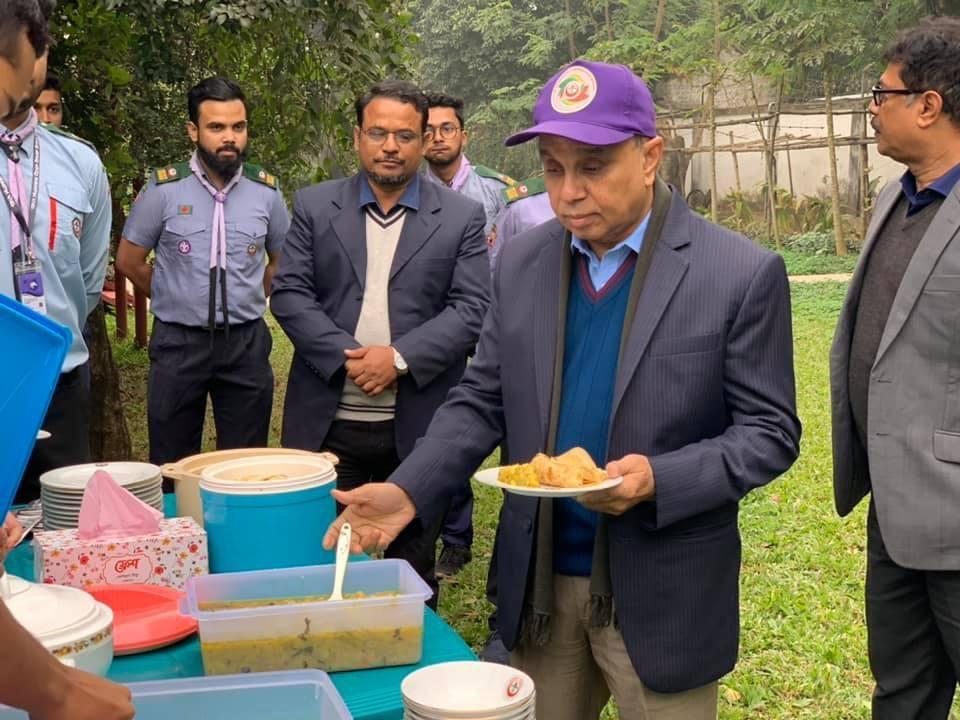 Birthday Celebra of President of Bangladesh Scouts