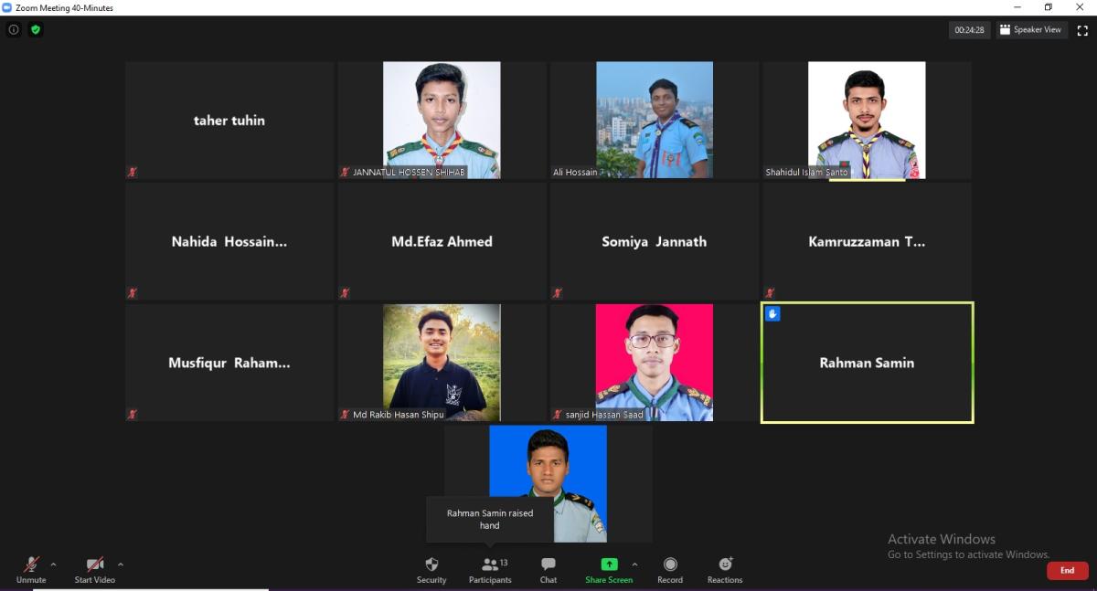 MOP Project Related Online Meeting 