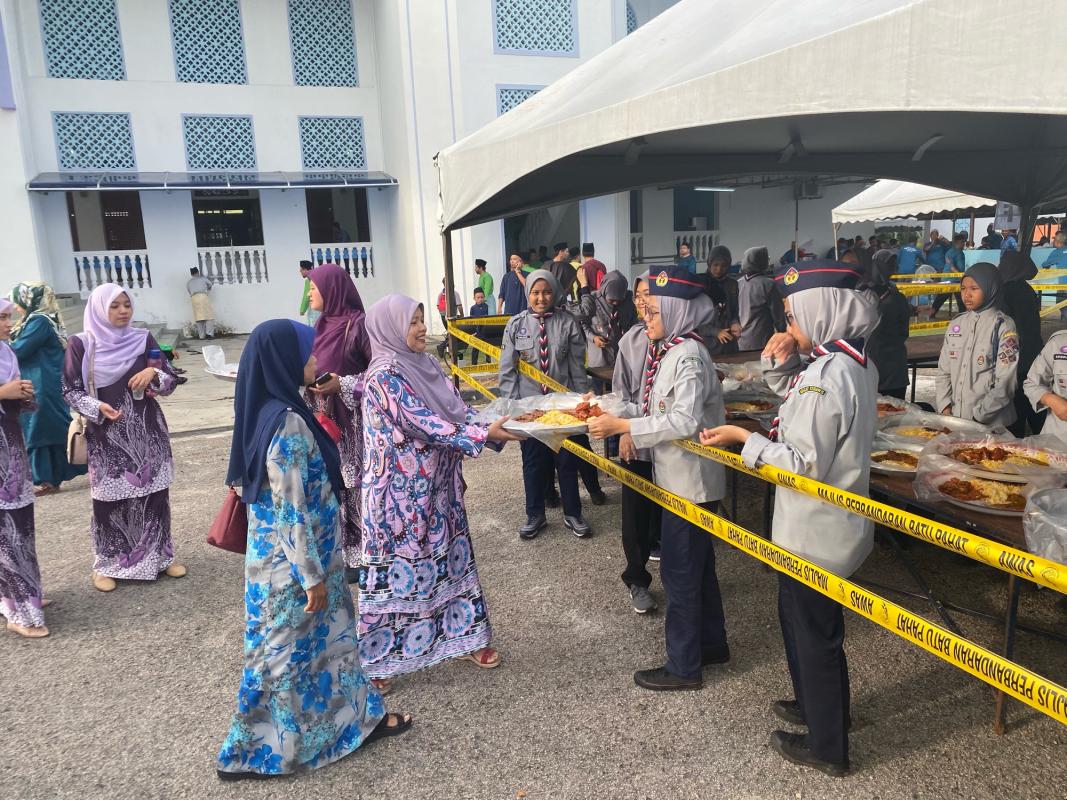 Kendarat Pengakap di Majlis Maulidur Rasul Peringkat Negeri Johor 1441h/ 2019m