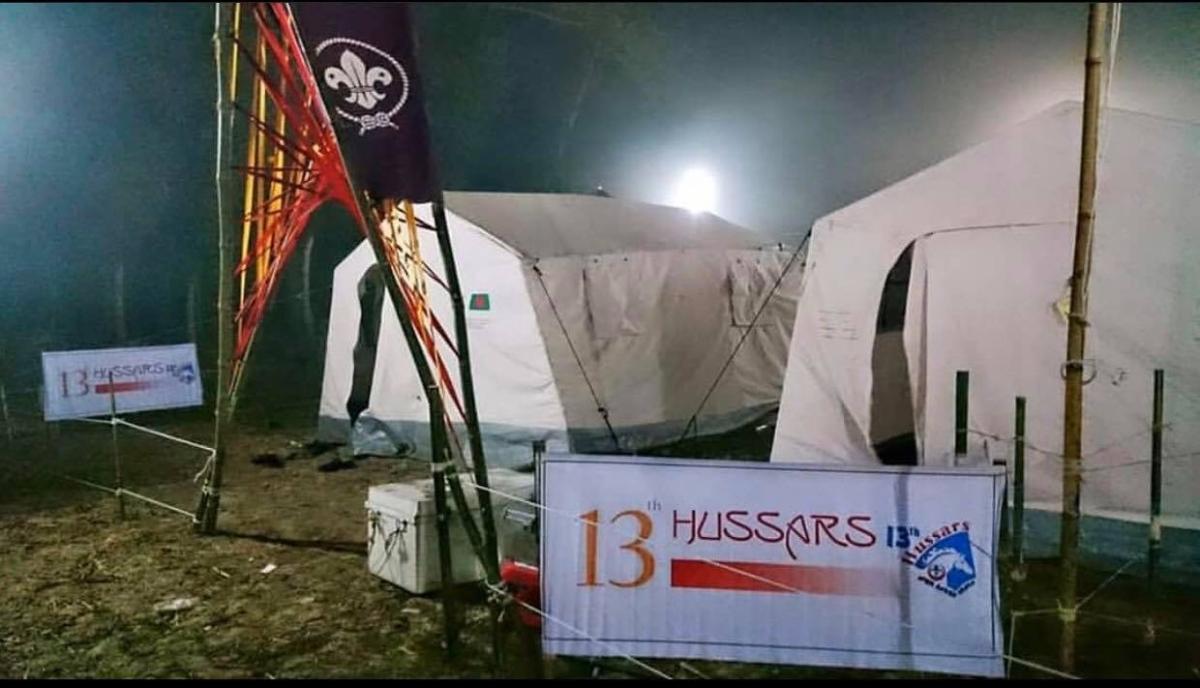 11th National Rover Moot | 13th Hussars Participation 