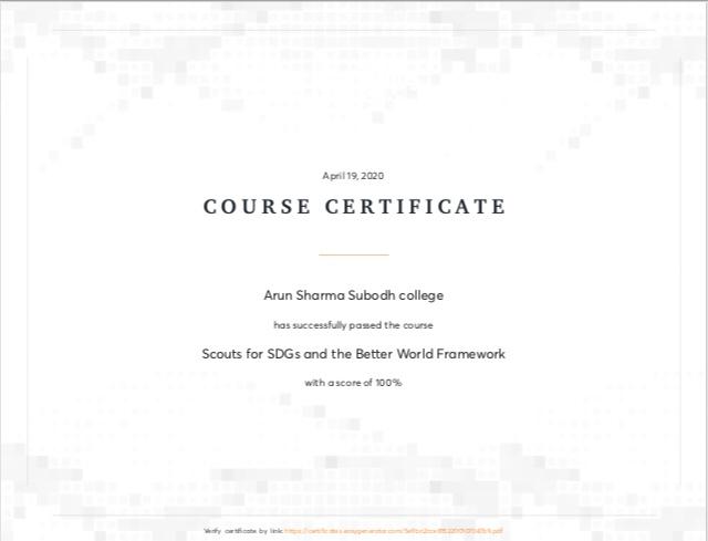 [D]Digital Scouting Guiding>Challenge 2-#E-Learning By ARUN SHARMA(Rover)BS&G