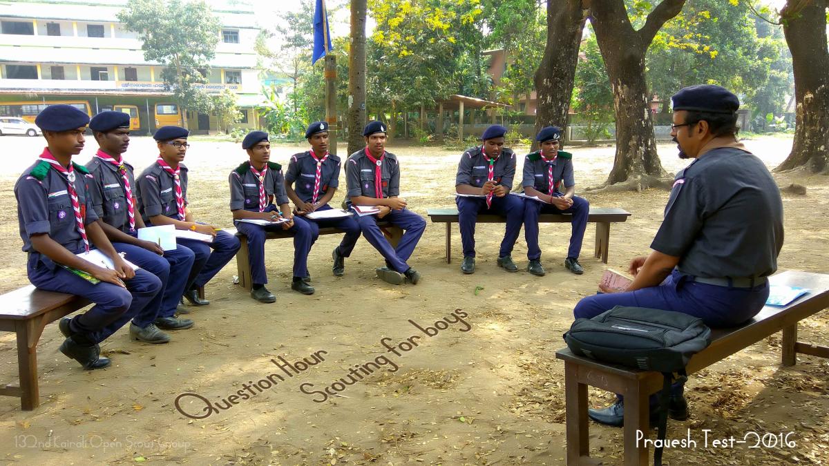 Question Hour- Scouting For Boys