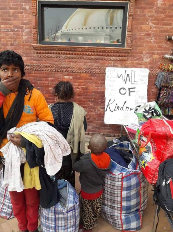 Wall Of Kindness Nepal