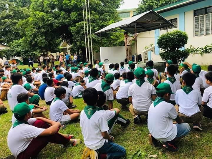 We assist boys scouts of the Philippines 