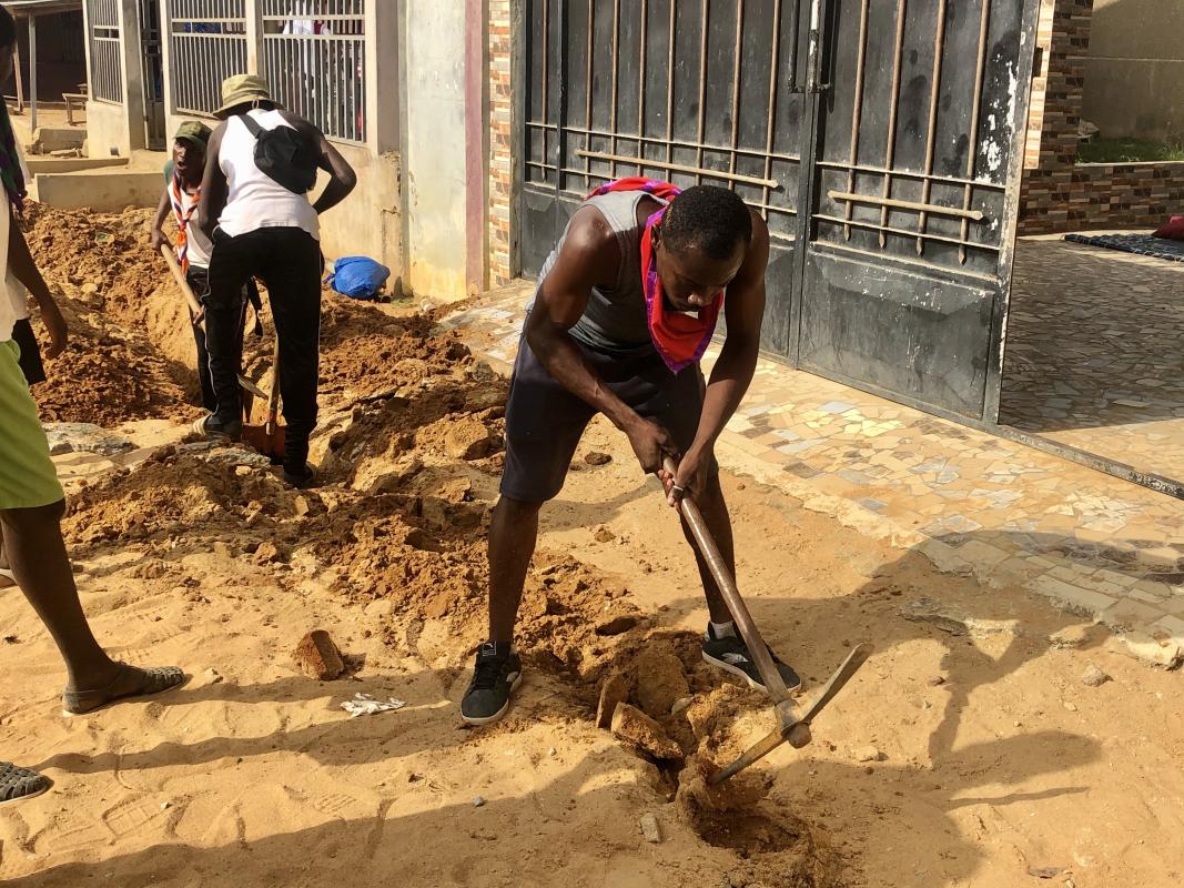 Projet d’adduction d’eau dans un village