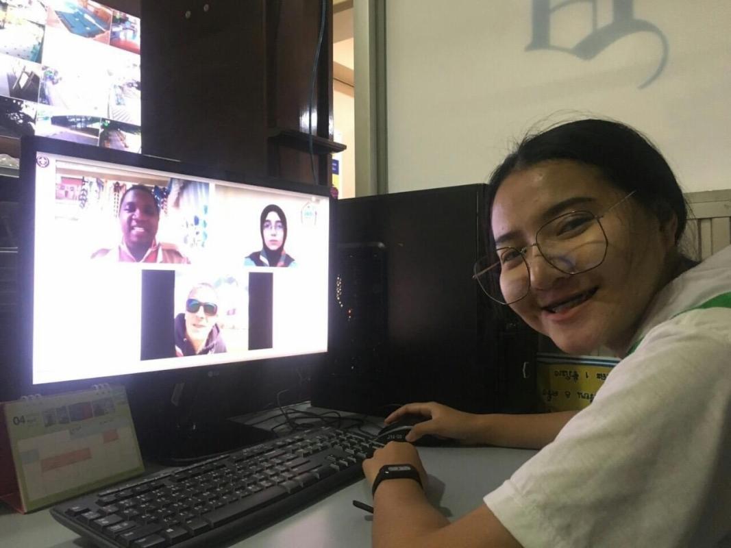 ร่วมกิจกรรมชุมนุมลูกเสือบนอินเตอร์เน็ต(ภาคพิเศษ)