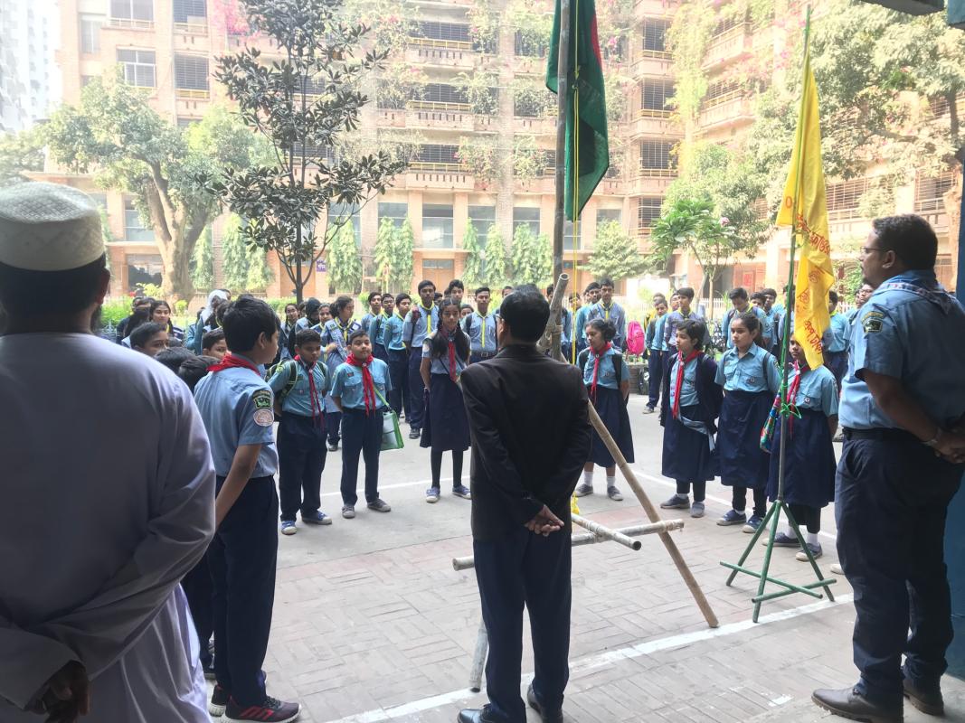 Regular Troop and Pack Meeting of Willes Little Flower School & College Scout Group