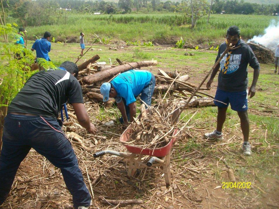 Assisting families affected by flood