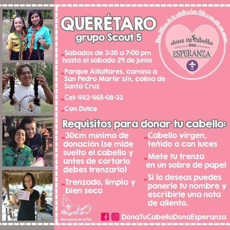 Dona tu Cabello, Dona Esperanza (Replica Queretaro 2019)