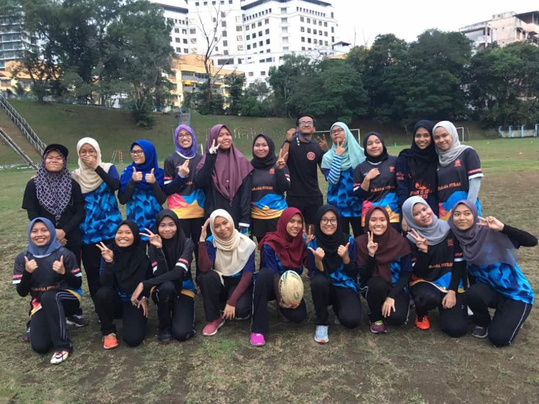 Perlawanan Persahabatan Rugby Touch IPG KBA dan UniRazak