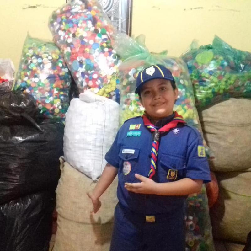 Tampinhas de Plástico geram cuidados e carinho.