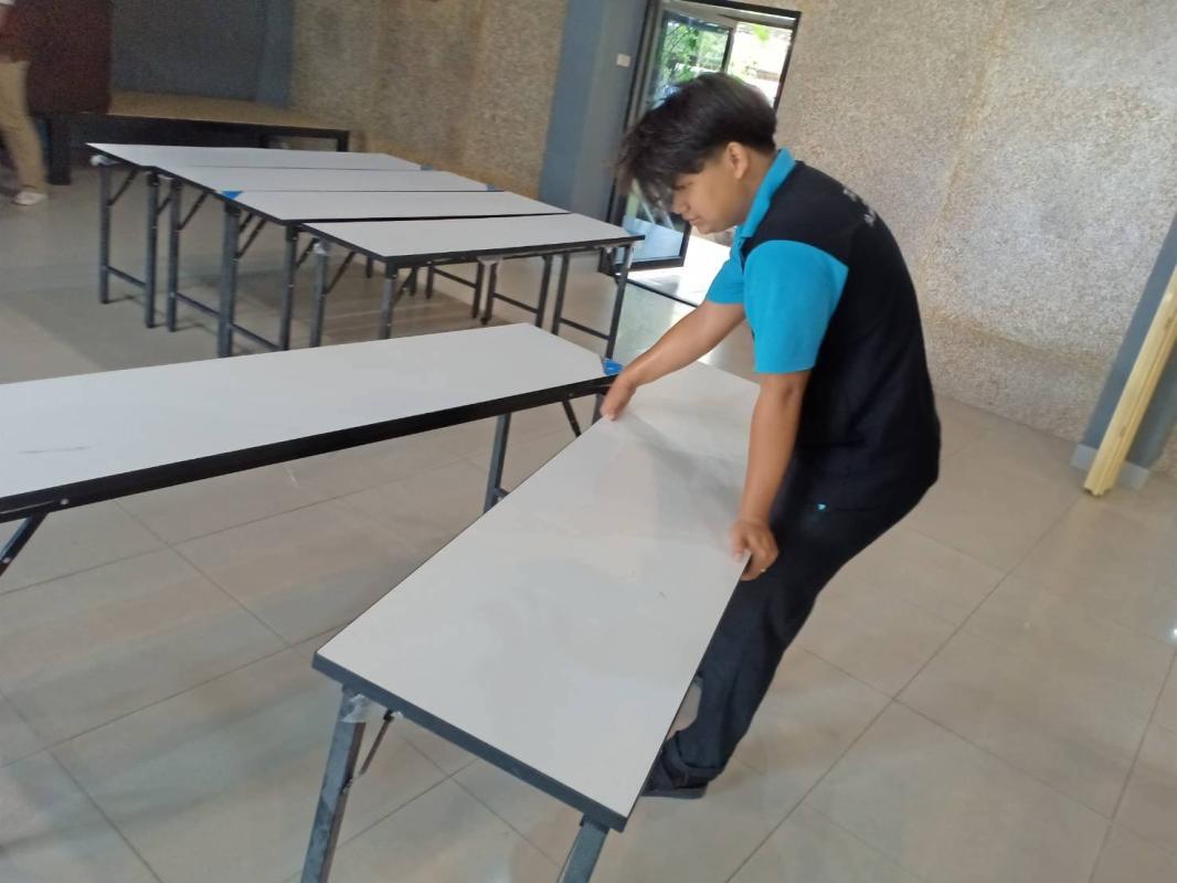 จิตอาสา จัดห้องประชุม 1