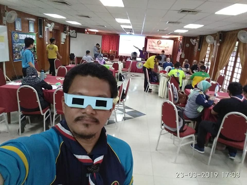 Hari pertama di Bengkel Scouts Go Solar