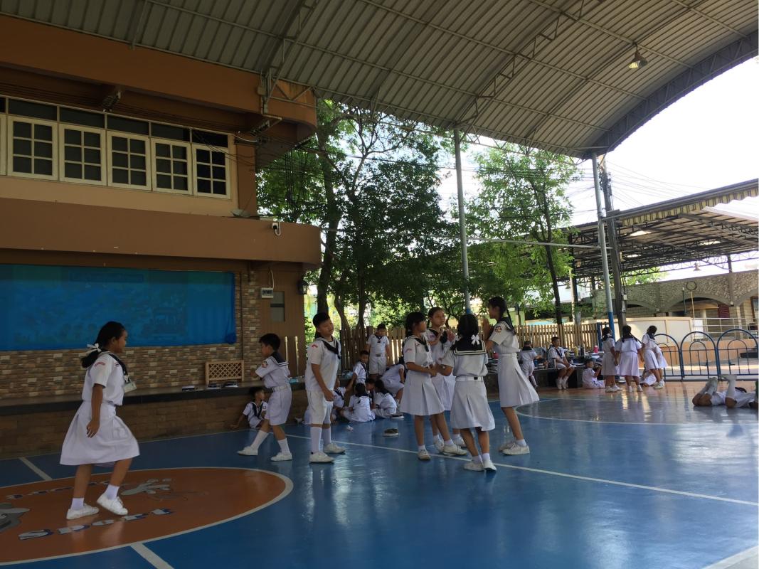 ดูแลลูกเสือประกวดละครสั้น