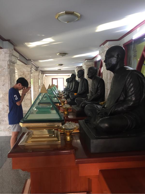 กิจกรรม ทำบุญไหว้พระที่วัด