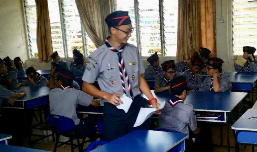 Teached The Students about Scouting.
