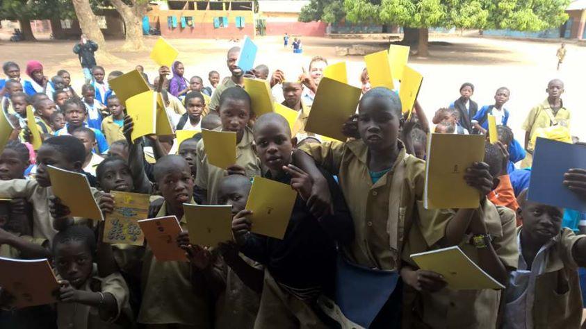 Help the school children, with school materials and change their life