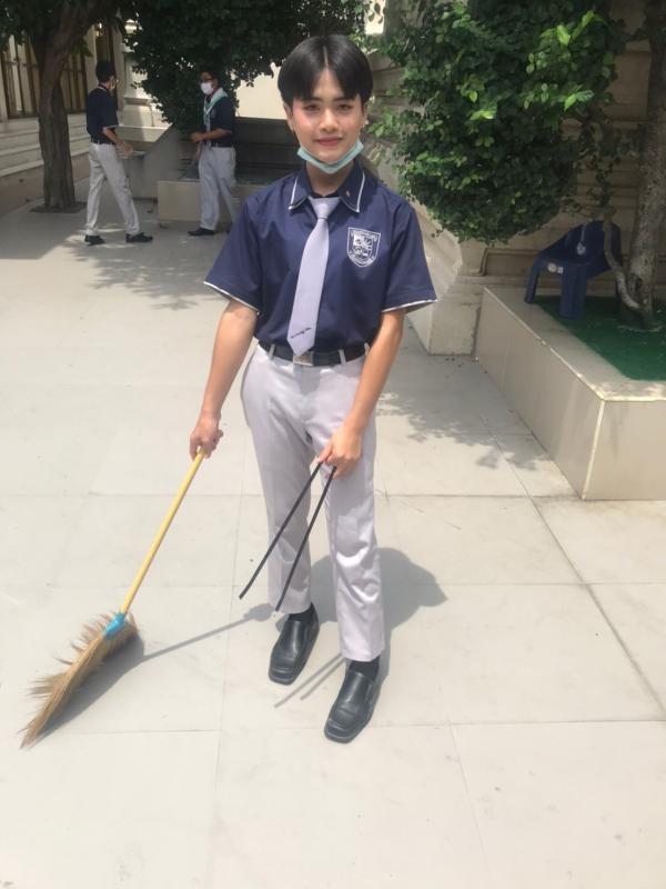 จิตอาสาล้างห้องน้ำวัด