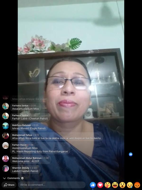 16th Troop Meeting of BIAM Model School and College Scout Group-686