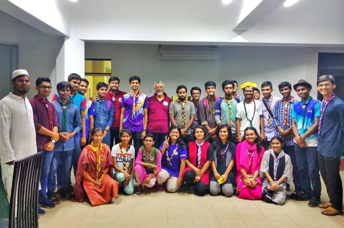 Service at President's Scout Award Evaluation Camp 2019