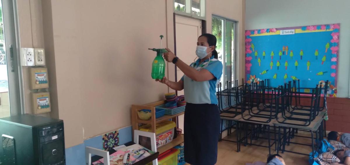 ฉีดเจลแอลกอฮอล