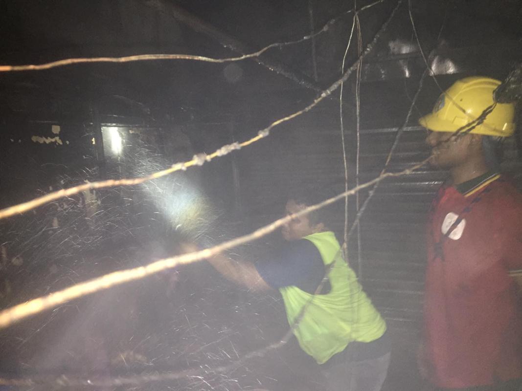 ঢাকায় টিকাটুলির রাজধানী সুপার মার্কেটে অগ্নিকান্ড