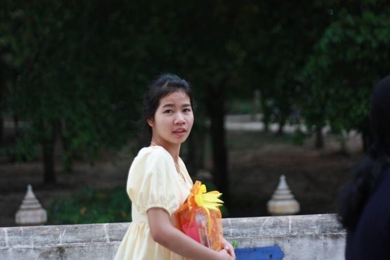 ช่วยงานทอดผ้าป่าที่วัด