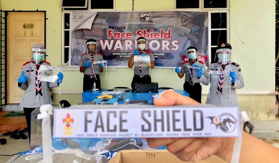 Perisai Muka Buat Hero