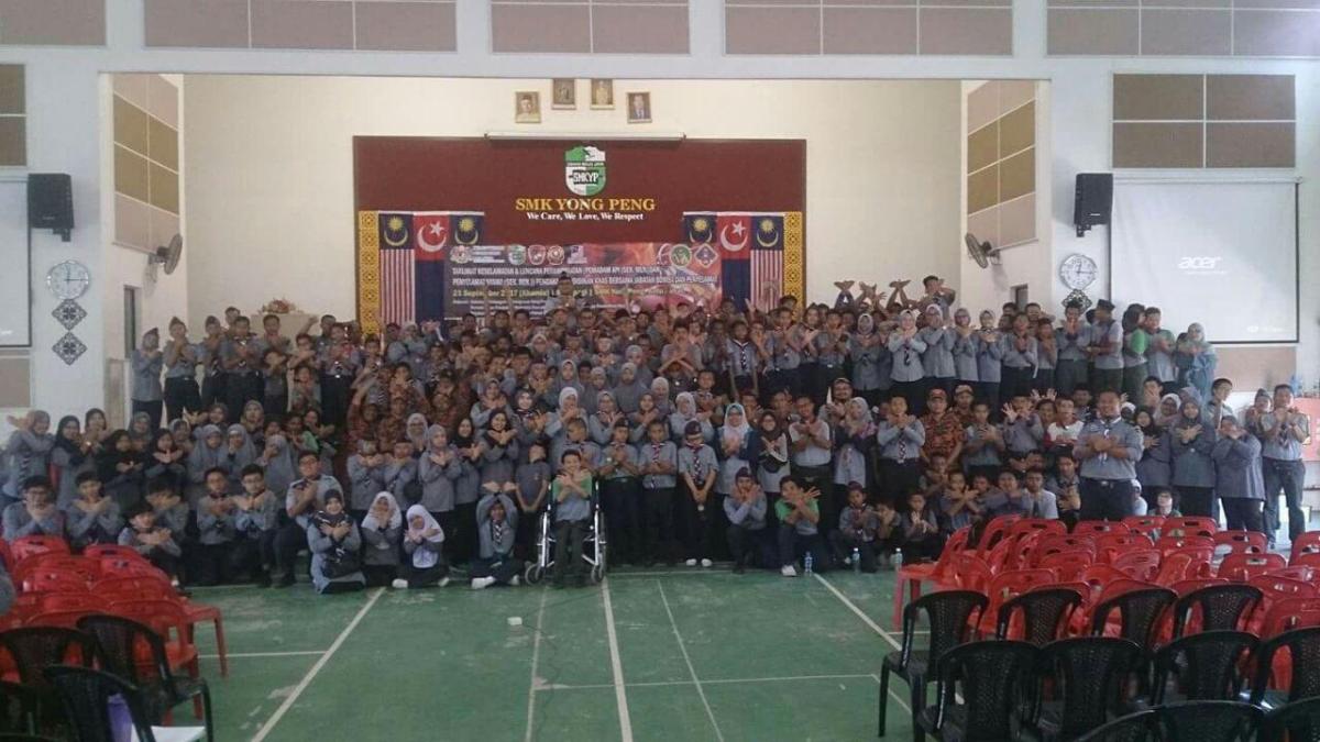 MoP dan Bomba bersama Anak-anak Istimewa 