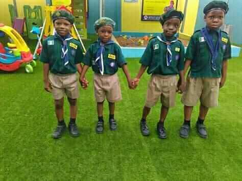 BP DAY  CELEBRATION  WITH CUB SCOUT 