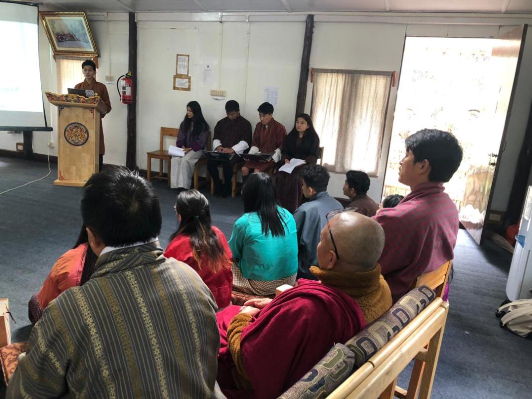 Preaching Religious Topic By Second Year Student of JSW Law School