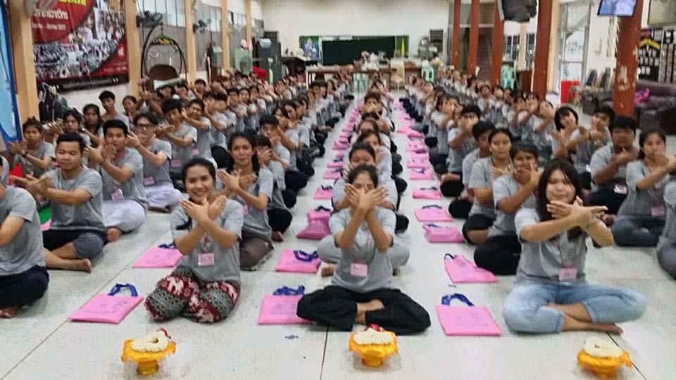 Messenger of Peace in Thai Youth Buddhist Project 2017