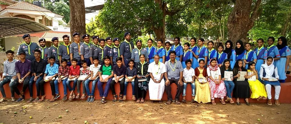 Donating school kit for students