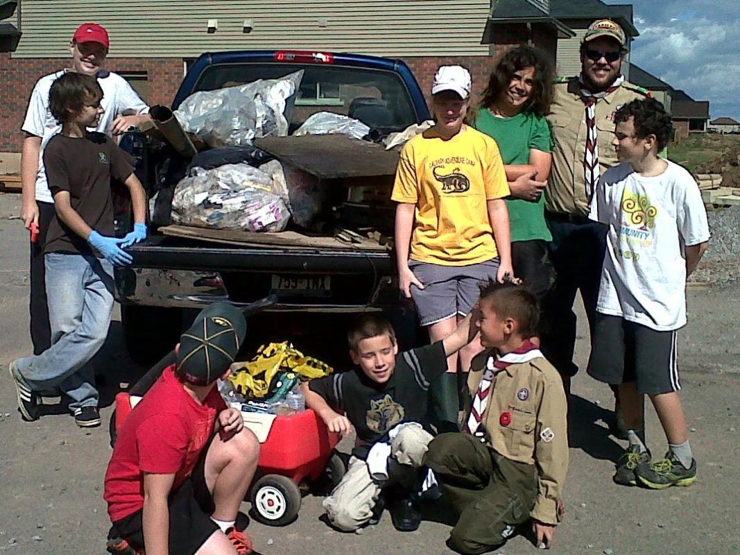 The Great Canadian Shoreline Cleanup of Bartlett Creek In Beamsville 