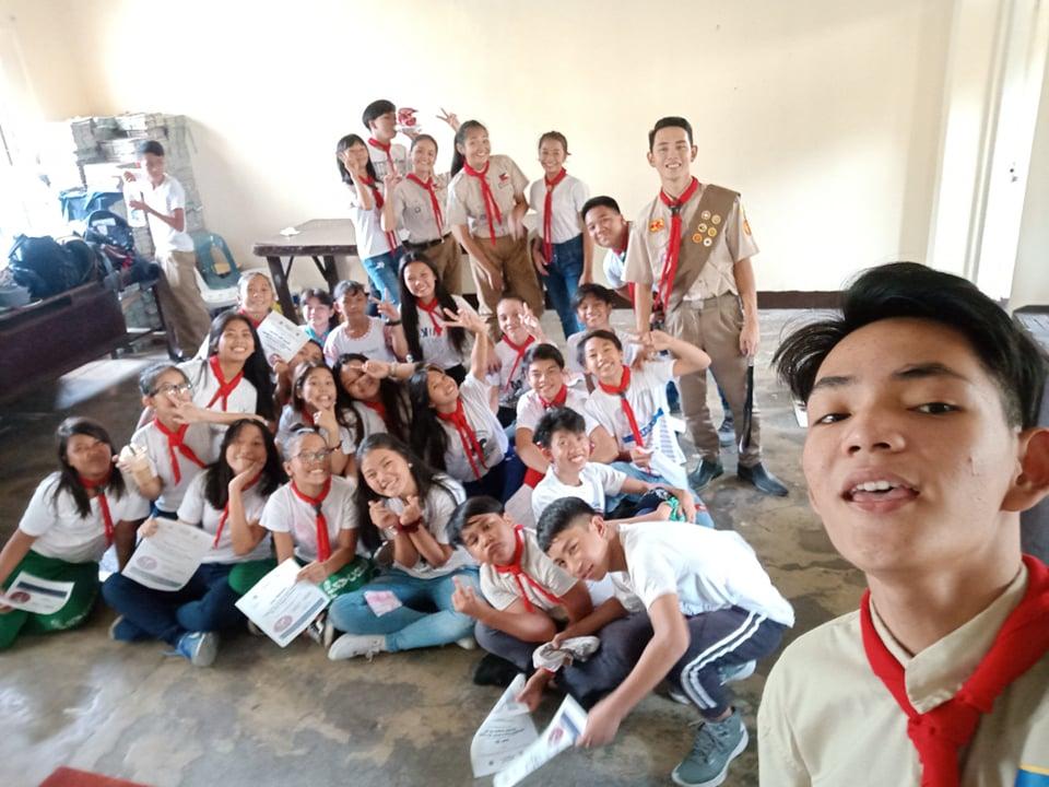 Day#10 Awarding entry of caloocan high school senior scout