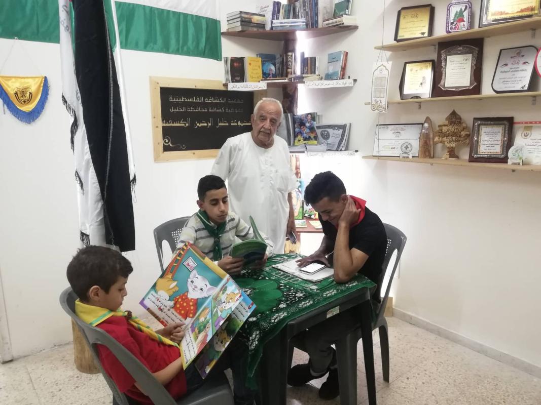 مجموعة خليل الرحمن الكشفية تحقق الهدف الرابع من اهداف التنمية المستدامة " التعليم الجيد"